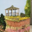 Gazebo and Rock Garden by Dana Trimble inspired by VanDusen Royal bot Garden