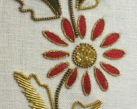 goldwork flower